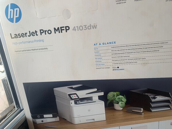 HP Laserjet Pro MFP 4103dw all in one Printer