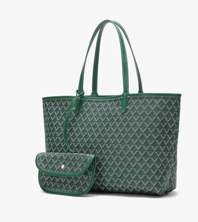 Sac à main motif goyard grand