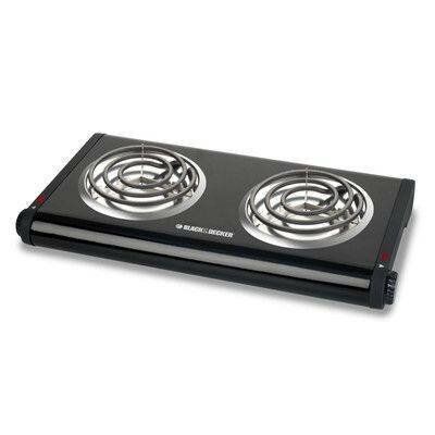 Double electric stove