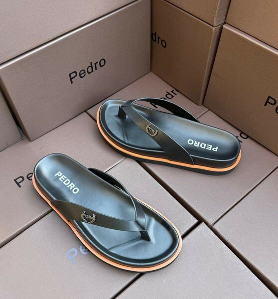 Tongs en cuir pour homme Pedro