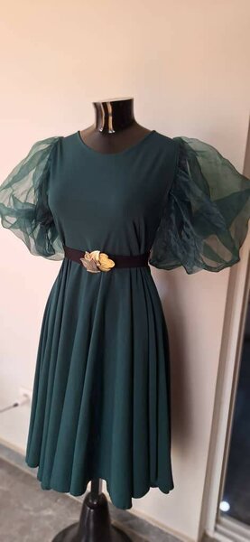 Robe Verte Élégante