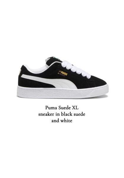 Baskets Puma Suede XL noires
