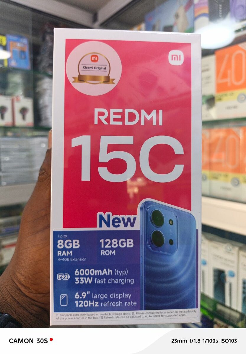 Smartphone Redmi 15C 8GB 128GB