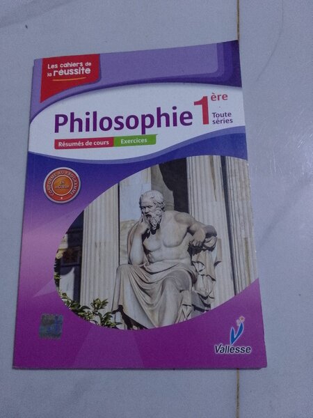 Cahier Philosophie 1ère