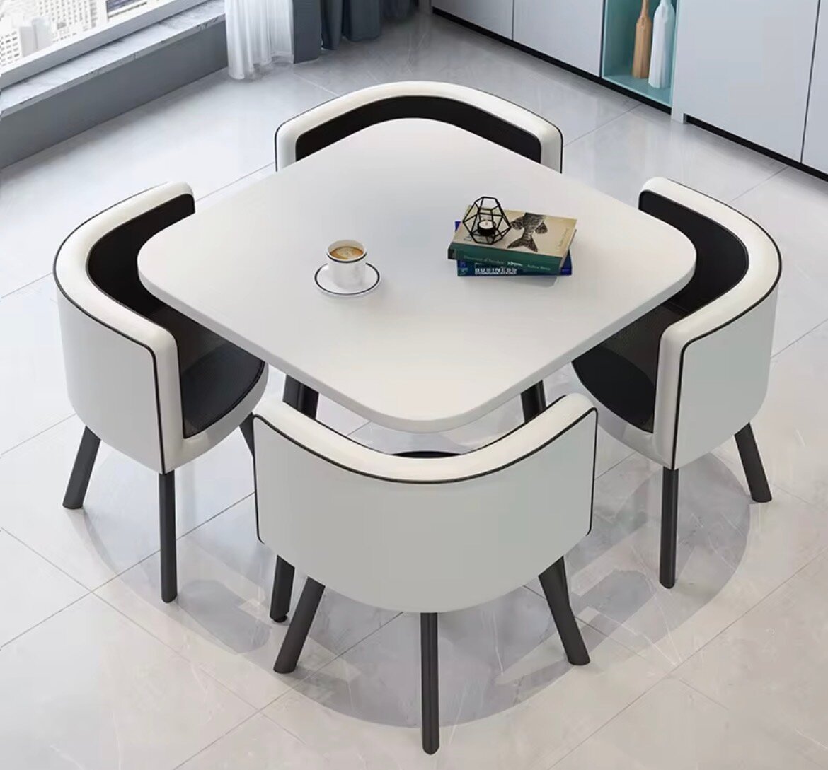 Ensemble table et chaises modernes