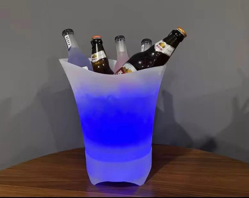 Seau à Glace Lumineux LED