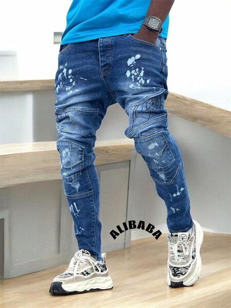 Jeans homme mode décontractée