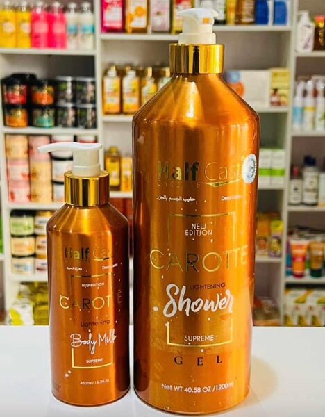 Half cast Carrotte lotion