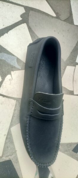 Chaussure homme en cuir noir