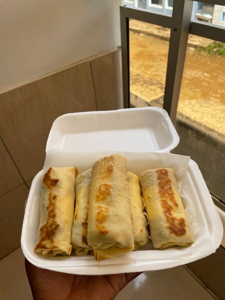 Crêpes à la viande hachée