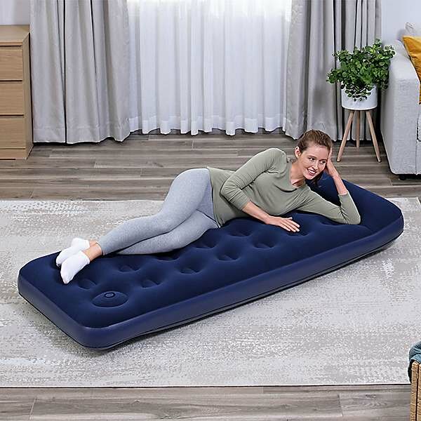 Single inflatable mattress