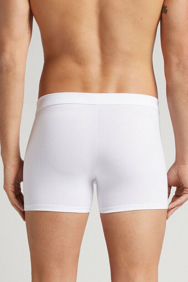 Boxers homme blancs confort