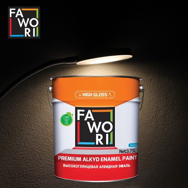 АЛКИДНАЯ КРАСКА ЭМАЛЬ FAWORI