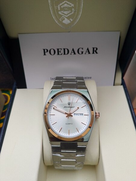 Montre Poedagar en Acier Inoxydable
