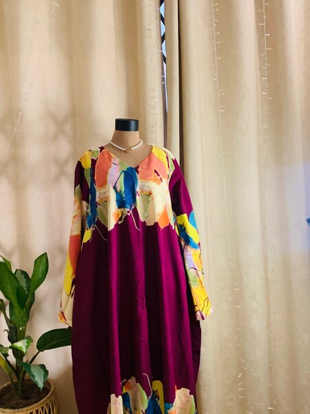 Long bubu dress