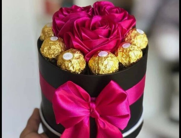 Cadeau Chocolat et Fleurs