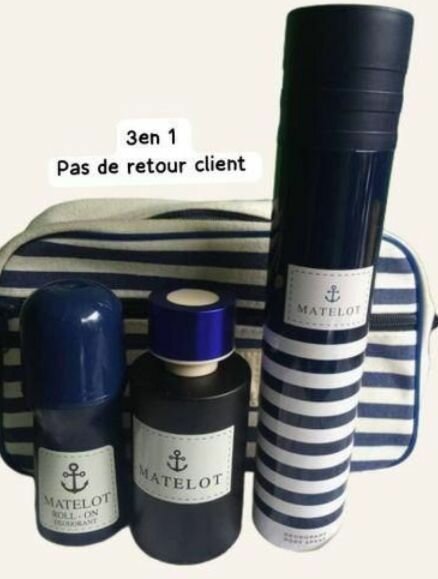 Parfum Homme MateLot 3 en 1