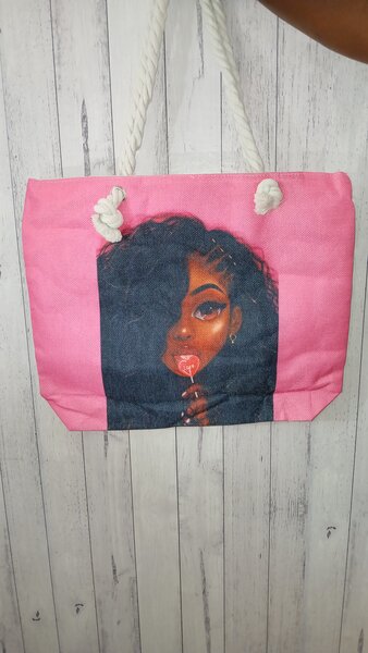 Sac fourre-tout coloré femme