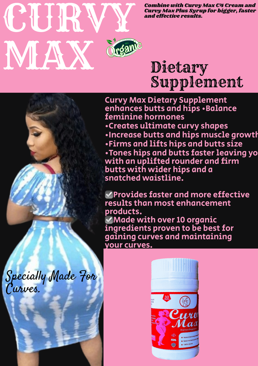 Butt & hips enlargement supplement