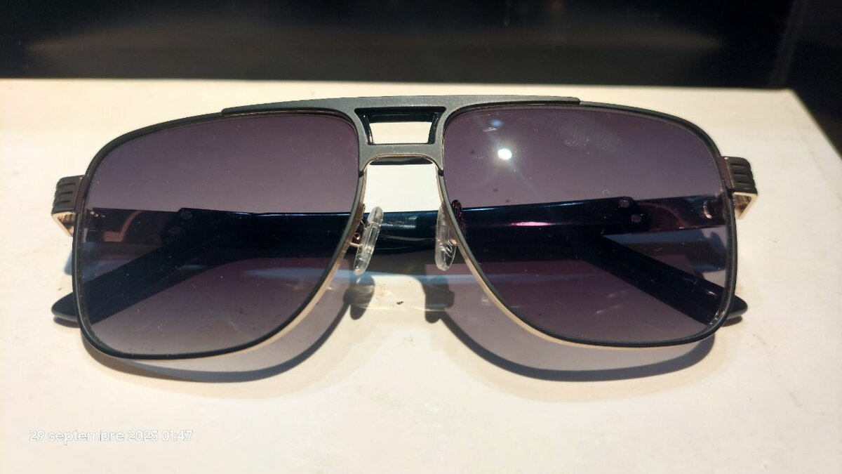 Lunettes de soleil rétro élégantes