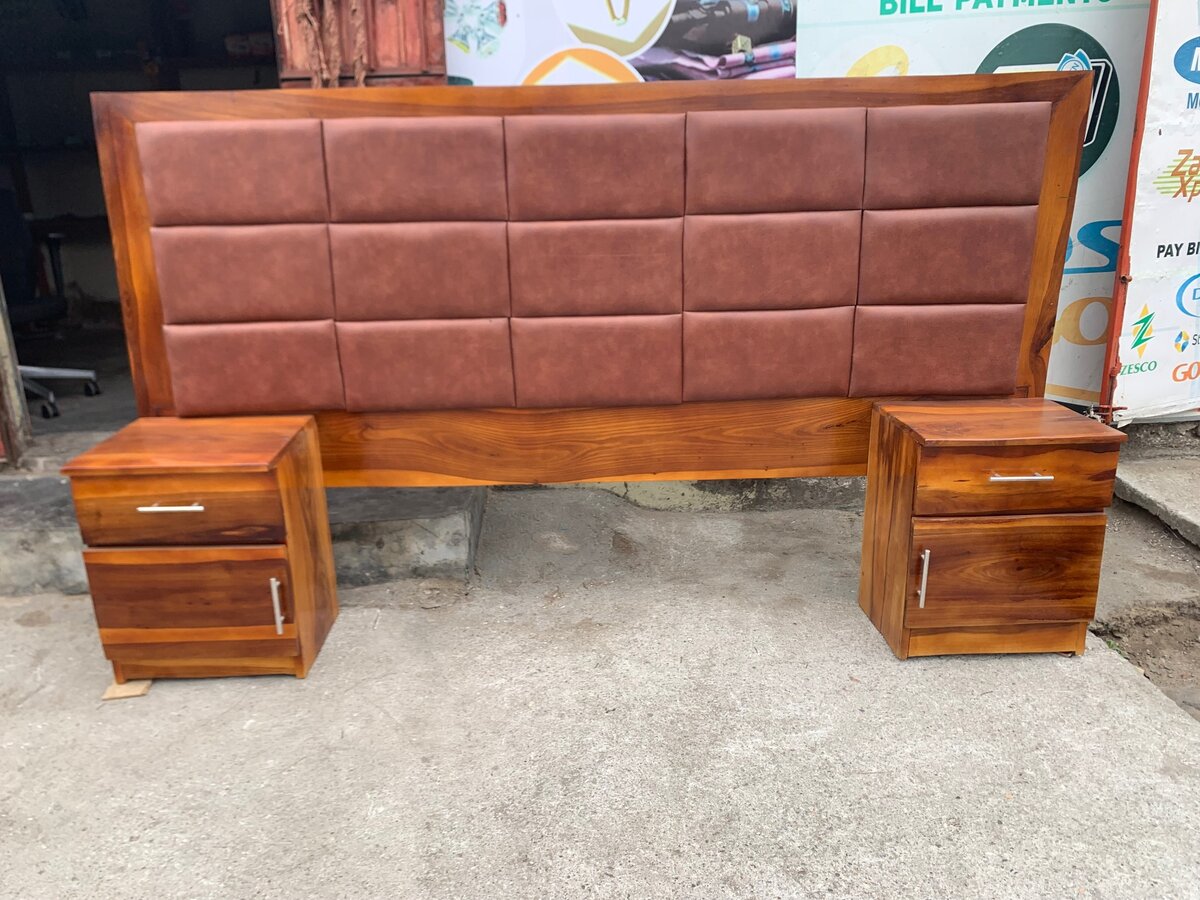 Headboards and chest of drawers