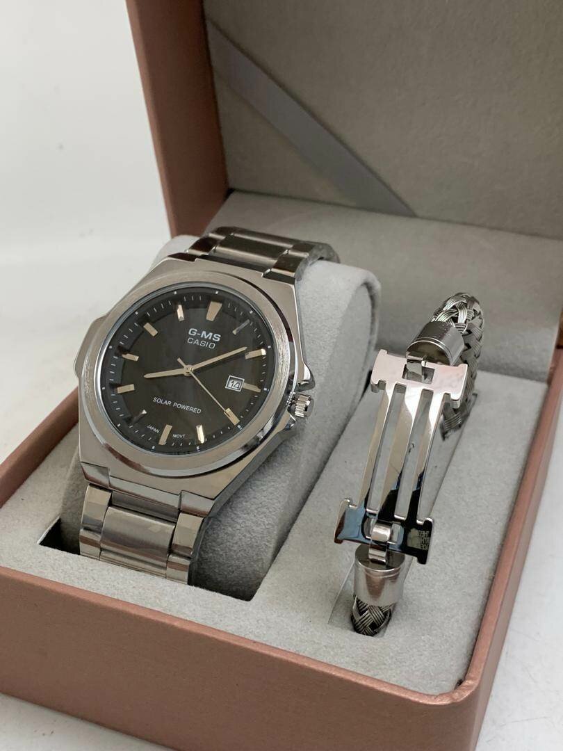 Watch and bracelet set