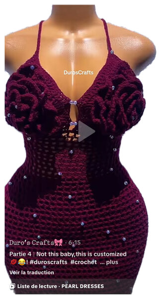 Sac en crochet coloré