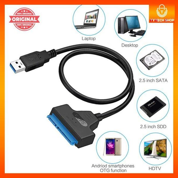 Câble adaptateur SATA pour disque dur HDD/SSD