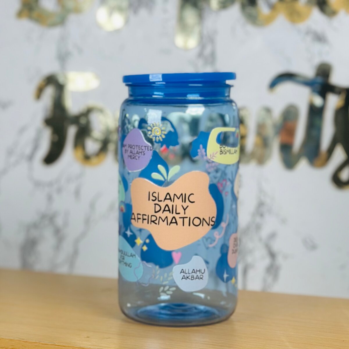 Verre Motivante Colorée