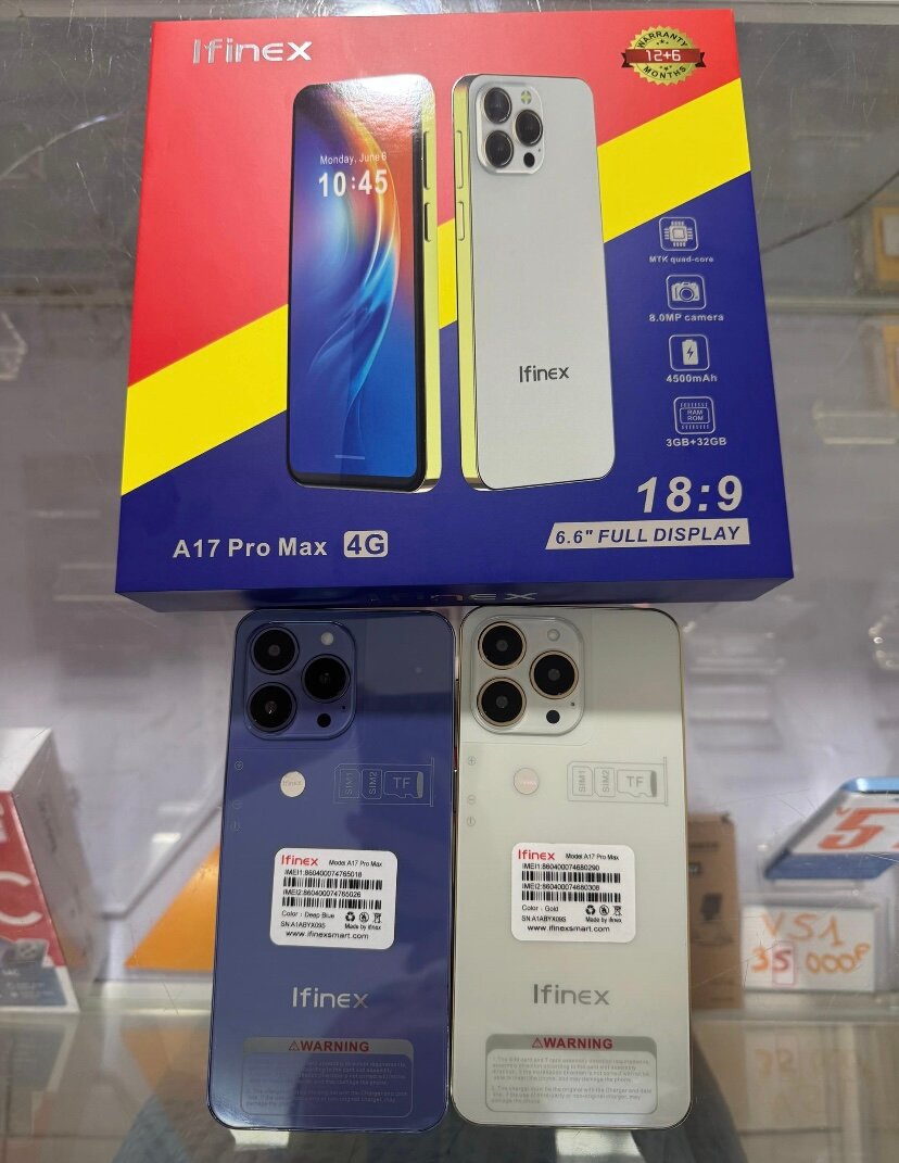 Ifinex A17 Pro Max 4G Smartphone