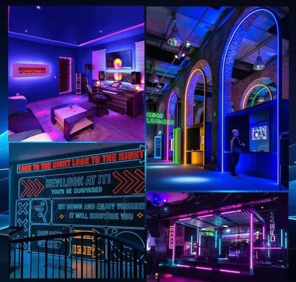 Bandes LED Néon 5M couleur uni