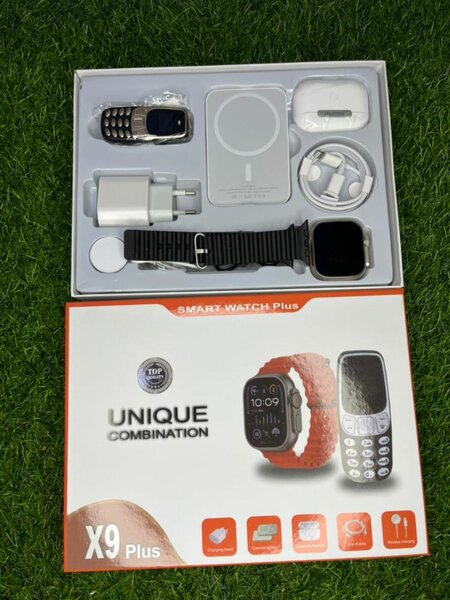 X9 Plus smart watch 5 in 1