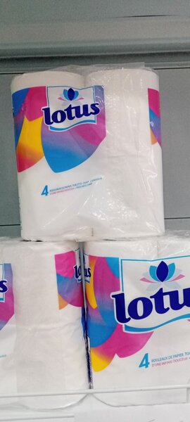 Papier Lotus 4 rouleaux