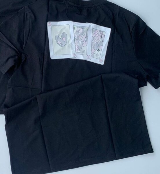 Men's T-shirt color black