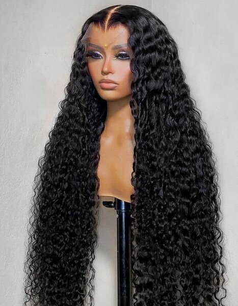 Deep wave 360 lace front wig