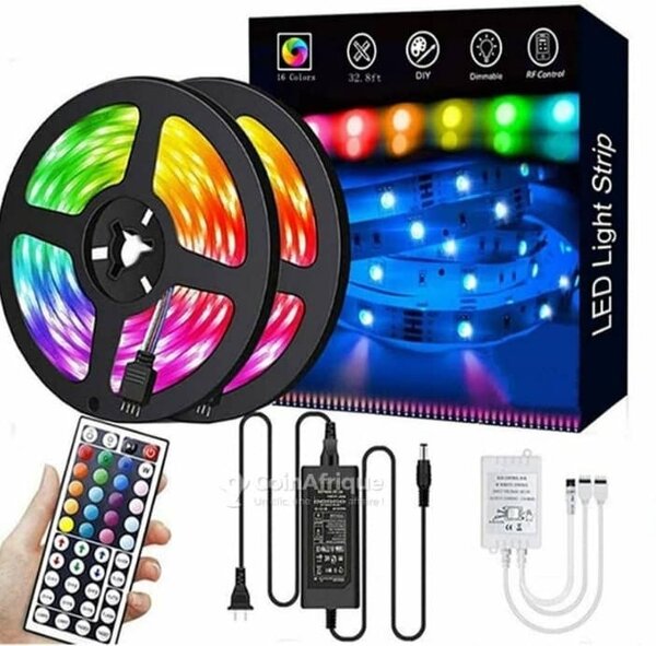 Bande LED multicolore 32,8 pieds