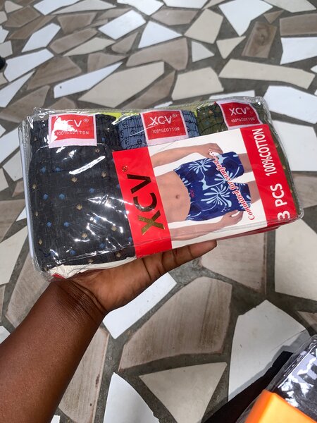 Caleçons homme en coton 3pcs