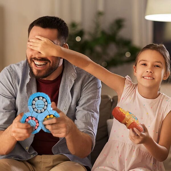 Puzzle anti-stress coloré