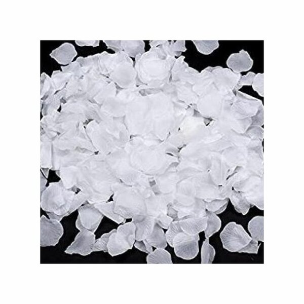 Pétales de rose - blanc