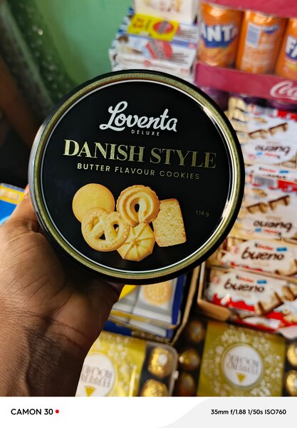 Biscuits danois au beurre