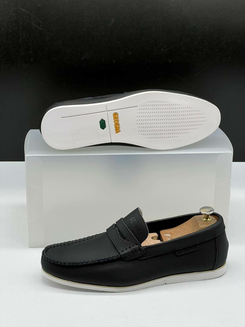 Mocassins en cuir pour hommes