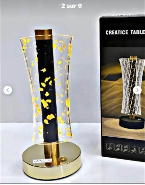 Lampe de Table Moderne LED