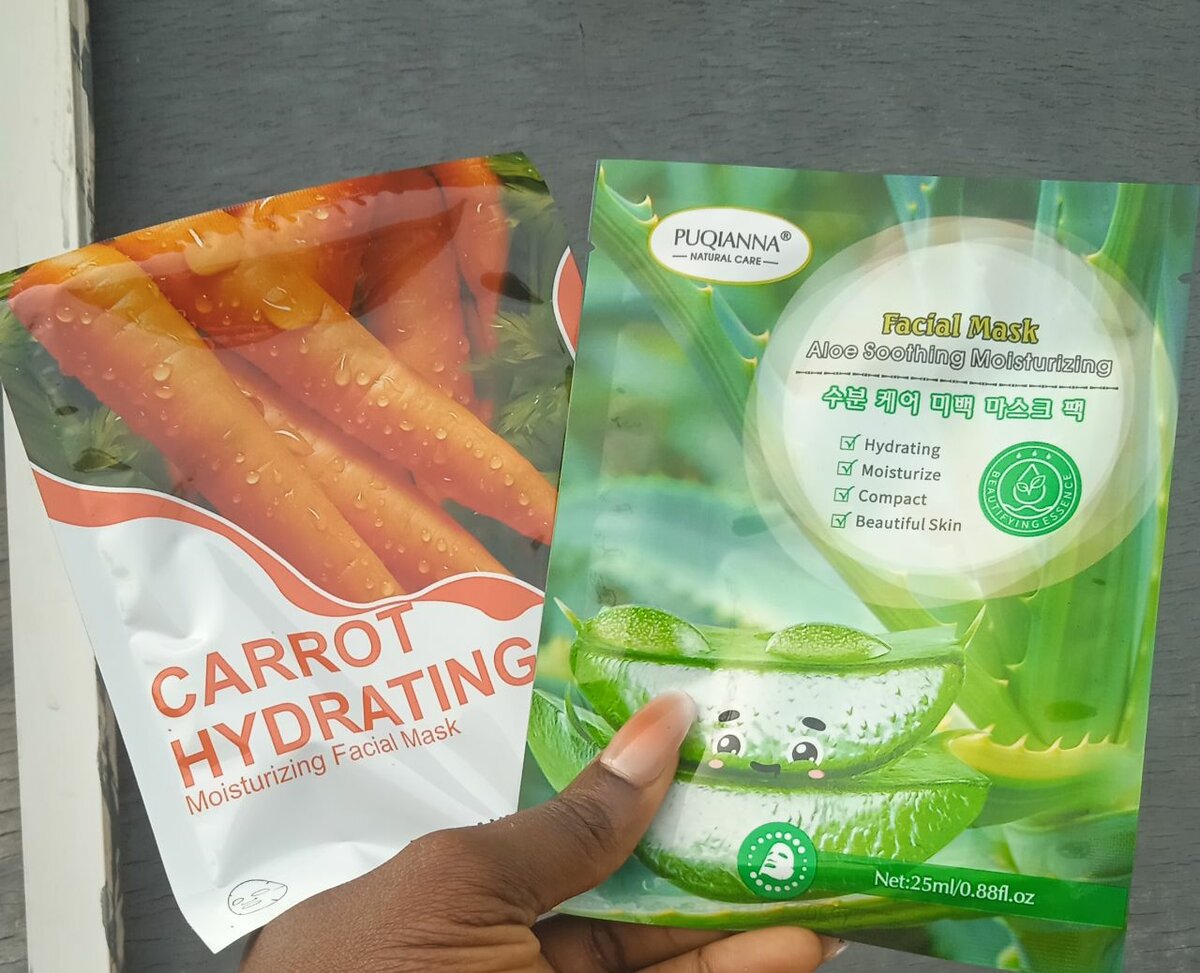 Facial mask and wipes