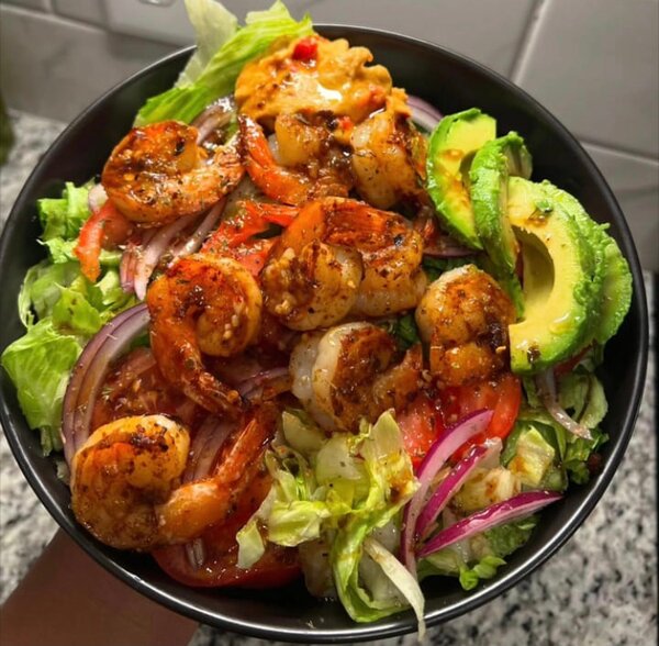 Salade Crevettes et Avocat