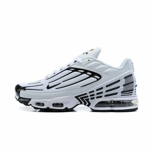 Baskets Air Max noires et blanches