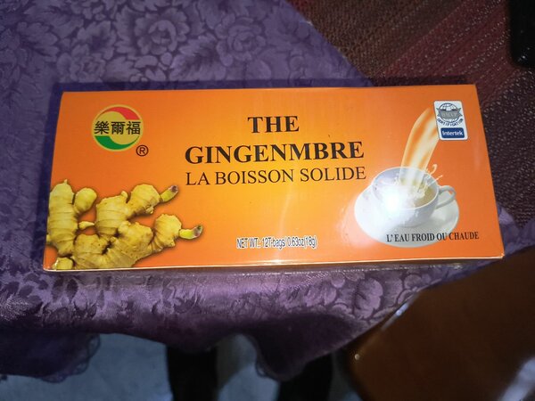 Boisson Solide au Gingembre
