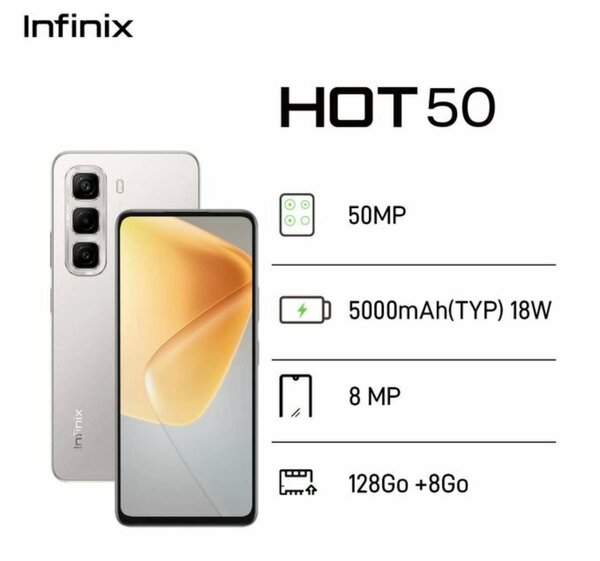 INFINIX HOT 50 128+8