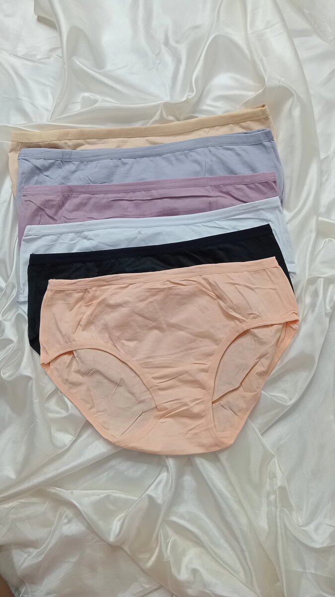 Culottes en coton doux 6pièces