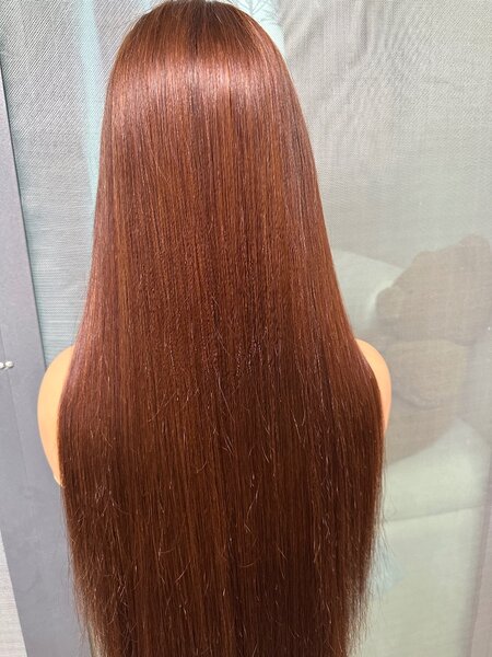 Perruque Lace Front Brun Longue