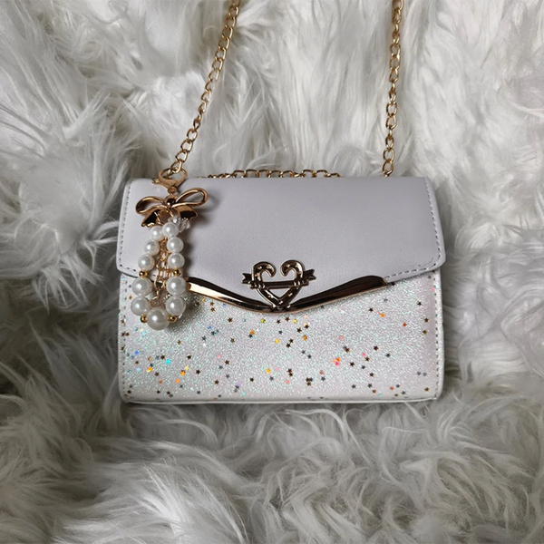 Sac à main élégant en paillettes